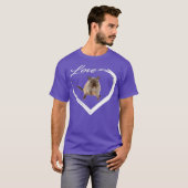 Love Hamster Lover Premium T-shirt (Voorkant volledig)