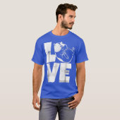Love Hamsters Cute Hamster Animal Mpa T-shirt (Voorkant volledig)