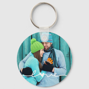 Love Hand Drawn Script Sleutelhanger Gift