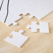 Love Hand Heart Line Art Drawing Cute Modern Legpuzzel (Zijkant)