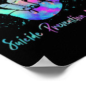 Love Hand Sign Suicide Prevention Awareness Week S Poster (Hoek)