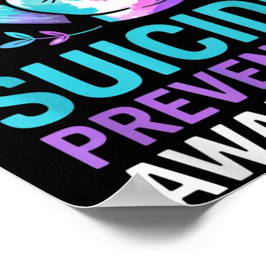 Love Hand Sign Suicide Prevention Awareness Week S Poster (Hoek)