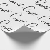 Love HandLettering Calligraphy Cadeaupapier (Hoek)