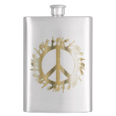 LOVE HANDS PEACE SIGN HEUPFLES (Voorkant)