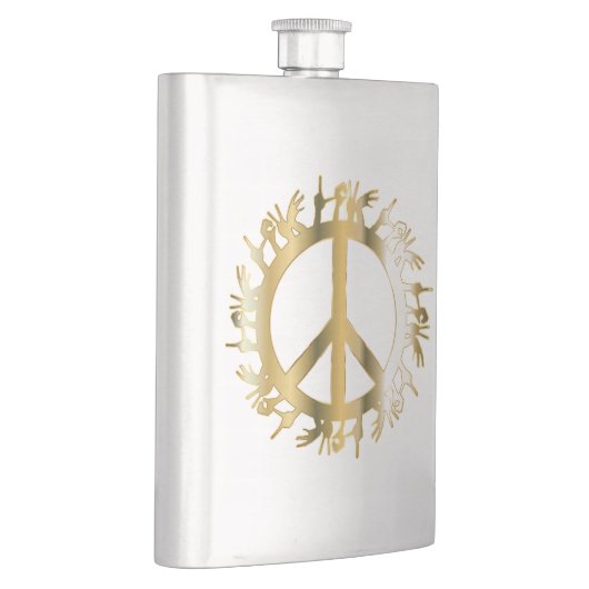 LOVE HANDS PEACE SIGN HEUPFLES (Rechts)