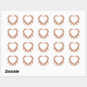Love Hands Ronde Sticker (Vel)