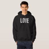 Love Handwrite Love Hoodie (Voorkant volledig)