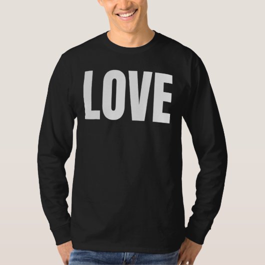 Love Handwrite Love T-shirt (Voorkant)