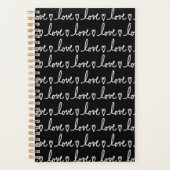 Love Handwritten Valentine's Day Notebook Planner (Voorkant)