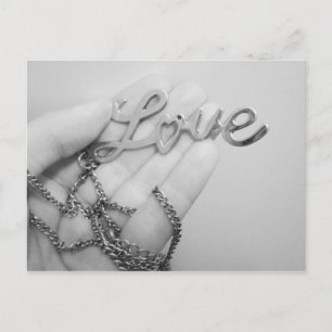 Love Hanger Ketting Fotoontwerp Briefkaart