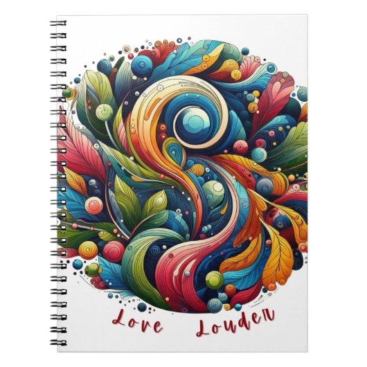 Love Harder Notitieboek (Voorkant)