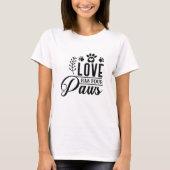 LOVE-HAS-VIR-PAWS T-SHIRT (Voorkant)
