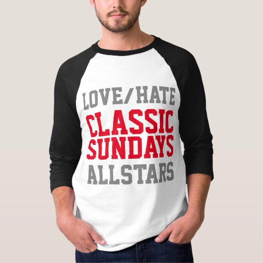 Love/Hate ALLSTARS T-shirt (Voorkant)