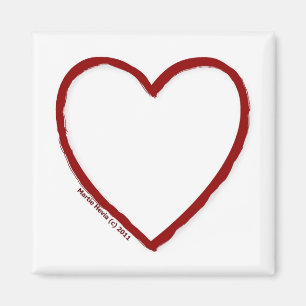 Love & Hate Magnet Sjabloon