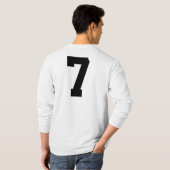 Love/Hate University Raglan T-Shirt (Achterkant volledig)