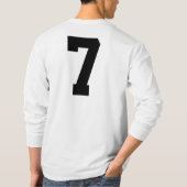 Love/Hate University Raglan T-Shirt (Achterkant)