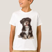Love Havanese Puppy Dog Tee Shirt (Voorkant)