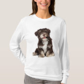 Love Havanese Puppy Dog Tee Shirt (Voorkant)
