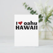 Love Hawaii Briefkaart (Staand voorkant)