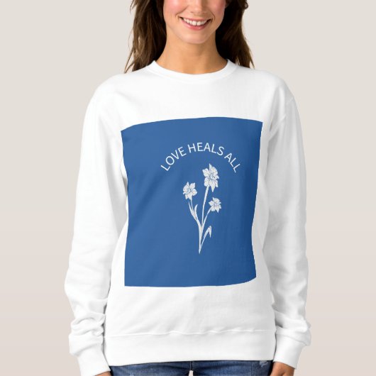 "Love Heals All" sweatshirt (Voorkant)