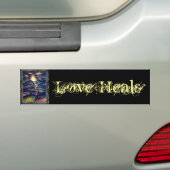 Love Heals Bumpersticker (Op auto)