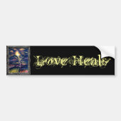 Love Heals Bumpersticker (Voorkant)