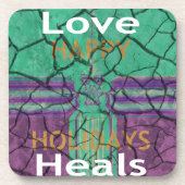 Love Heals Onderzetter (Voorkant)