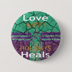 Love Heals Ronde Button 5,7 Cm