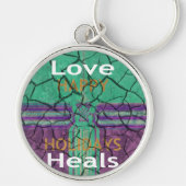 Love Heals Sleutelhanger (Voorkant)