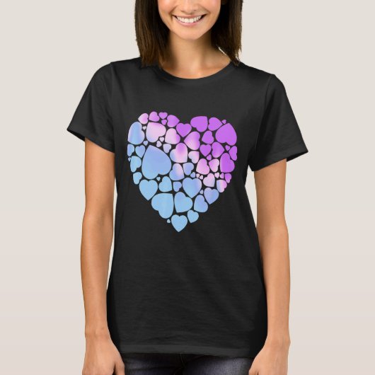 Love Heart 7 T-shirt (Voorkant)