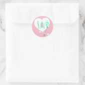Love Heart Arrows Sticker (Tas)