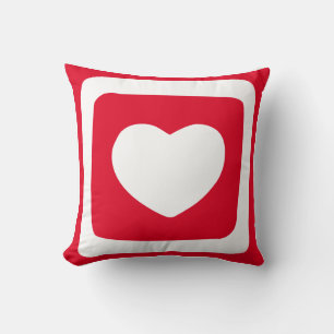 Love Heart - Art deco Pillow Kussen
