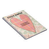 Love Heart Art Faith Prayer Journal Notitieboek (Rechterzijde)