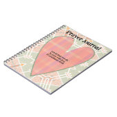 Love Heart Art Faith Prayer Journal Notitieboek (Linkerzijde)