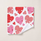 Love Heart Bad Handdoek (Wasdoekje)