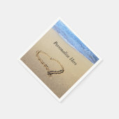 Love Heart Beach Servet (Hoek)