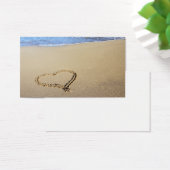 Love Heart Beach Visitekaartje (Bureau)