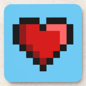 Love Heart Bier Onderzetter (Voorkant)