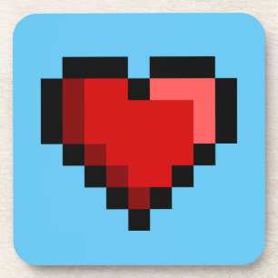 Love Heart Bier Onderzetter