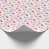 Love Heart Bow Cadeaupapier (Hoek)