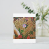 Love Heart Briefkaart (Staand voorkant)