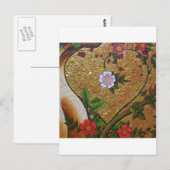 Love Heart Briefkaart (Voorkant / Achterkant)
