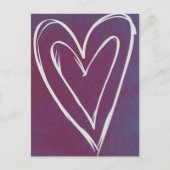Love Heart Briefkaart (Voorkant)
