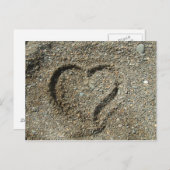 Love Heart Briefkaart (Voorkant / Achterkant)