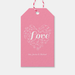 Love Heart Cadeaulabel