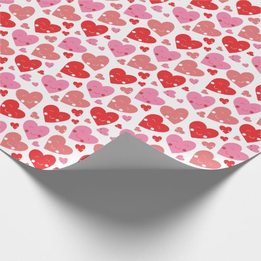 Love Heart Cadeaupapier (Hoek)