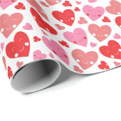 Love Heart Cadeaupapier (Rol Hoek)