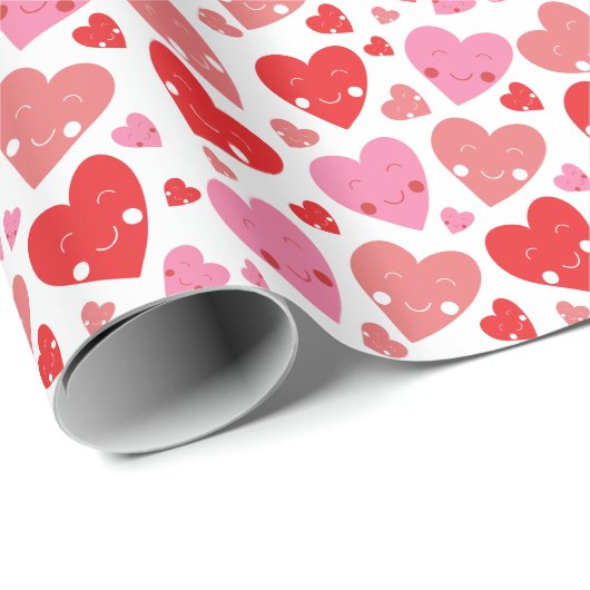 Love Heart Cadeaupapier (Rol Hoek)