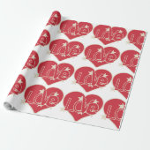 LOVE HEART CADEAUPAPIER (Uitgerold)