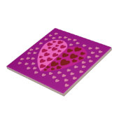 LOVE HEART COLORFULL TEGELTJE (Zijkant)